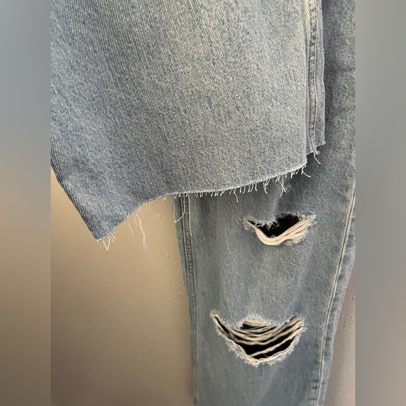 New ÉTICA Devon Wide Leg Crop Jean - Mohave River Size 26 - Picture 11 of 15